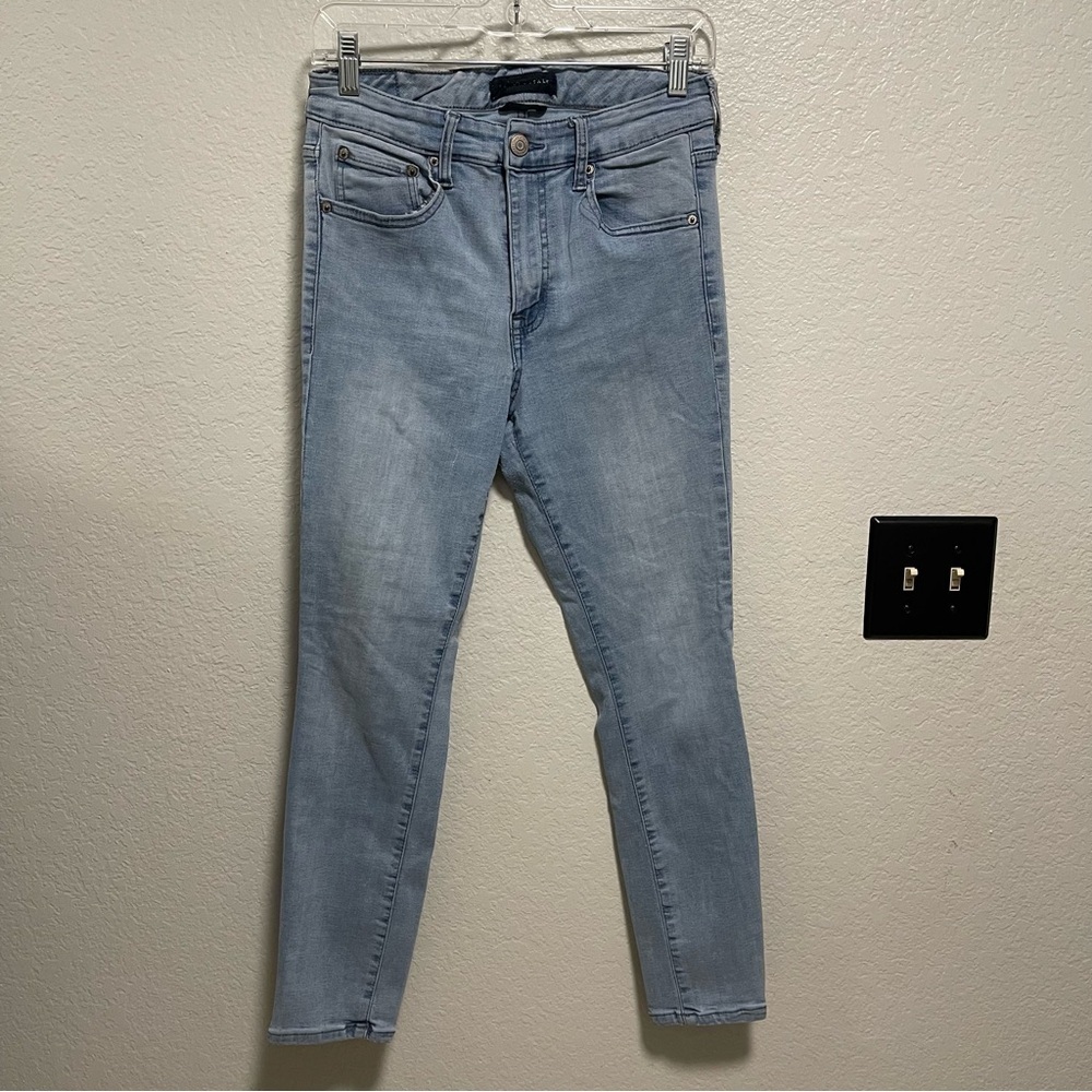 Aeropostale High Rise Light Wash Jeggings Size 10 Short